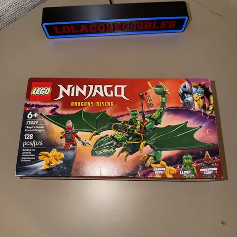 LEGO Ninjago 71829 Lloyd’s Green Forest Dragon – NEW Sealed – 128 Pieces