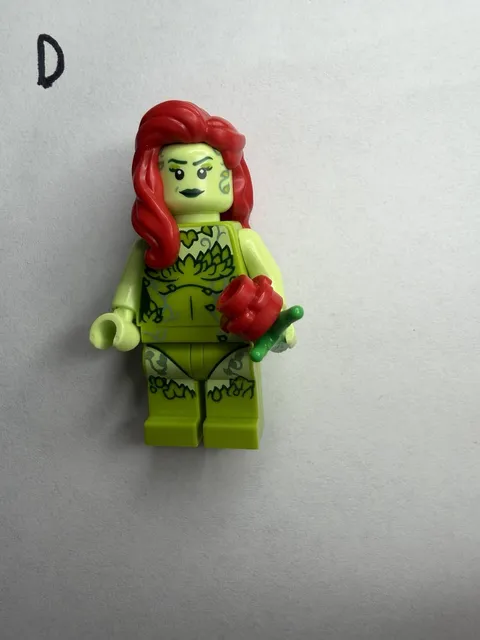 LEGO Poison Ivy Minifigure 76300 Batman Villain Arkham Asylum NEW