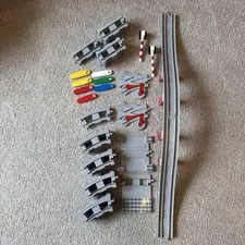 Duplo Train Push & Go Lego Track 10874 Straight Curved Bridge 59 Piece Set