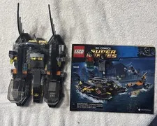 LEGO 76034 DC Super Heroes - Batboat Harbor Pursuit  w/Manual Not Complete