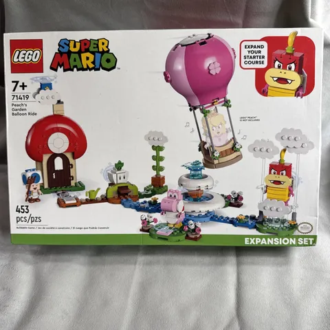 LEGO Super Mario: Peach's Garden Balloon Ride Expansion Set (71419) NIB Sealed