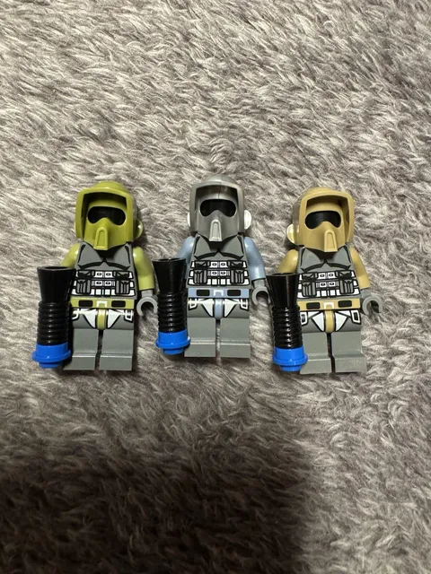 LEGO Star Wars Custom Kashyyyk Scout Clone Trooper Minifigure Lot *RARE*