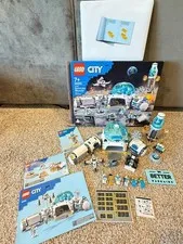 LEGO City: Lunar Research Base (60350) W/ Box/Stickers & Instructions