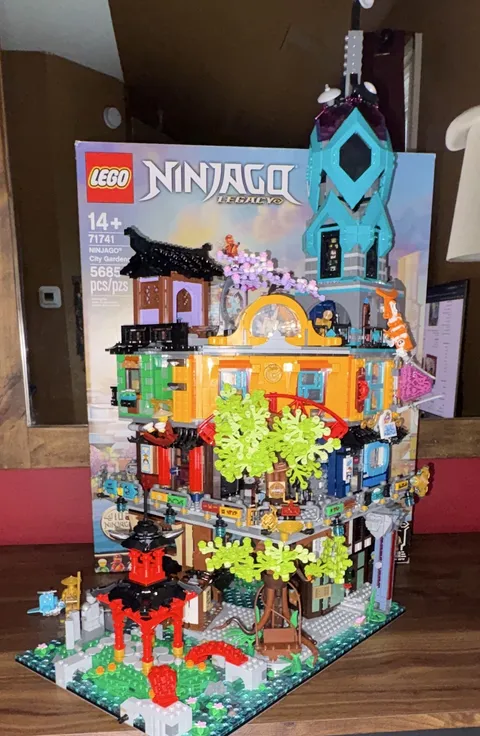 LEGO NINJAGO NINJAGO City Gardens 71741 Legacy 5685pcs Complete Set w/ Box