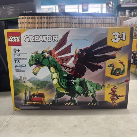 LEGO CREATOR: Medieval Dragon (31161) 3 In 1 Sealed