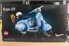 LEGO 10298 Icons Vespa 125 Scooter Plastic Assembly Toy New Sealed