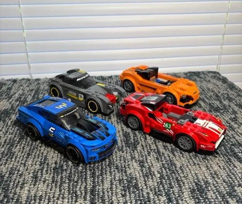 LEGO Speed Champions Car Lot 4 Vehicles