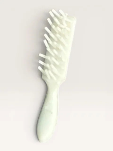 SuperStar Barbie Vintage WHITE Brush LOL OMG Clone Bratz Fashion Hairbrush Blue