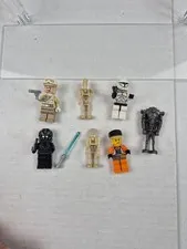 LEGO Star Wars Minifigure Lot Super Battle Droid Imperial V Wing Pilot Rebel 