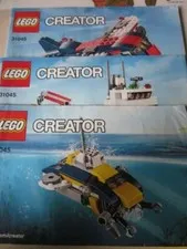 Lego Building Instructions Instruction Creator 31045 Part 1,2,3