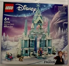 LEGO Disney Frozen Elsa’s Ice Palace 43244 New Sealed Anna Olaf Castle