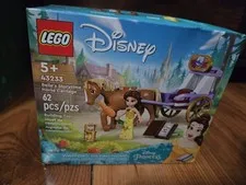 Lego Disney Belle's Storytime Horse Carriage Set 43233)