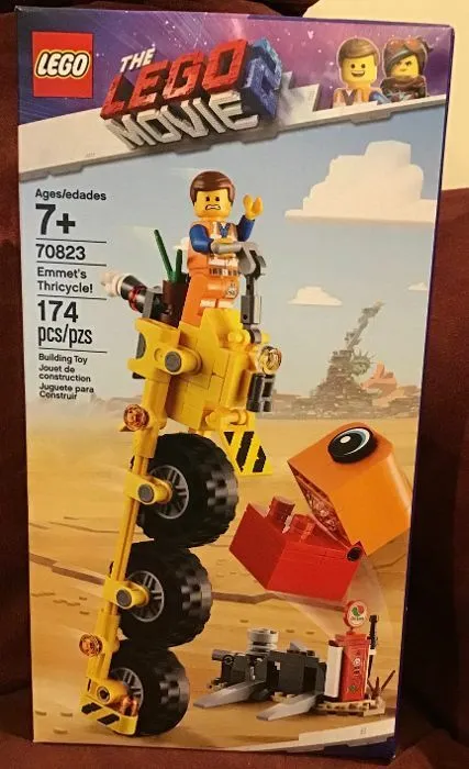 2018 New LEGO The LEGO MOVIE 2 Emmet's Thricycle! 174 PCS