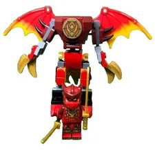 LEGO Minifigure NINJAGO 71851 Kai's Dragon Mech Battle Pack Kai