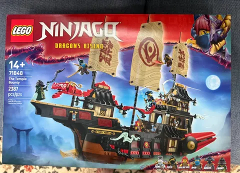 LEGO NINJAGO Dragons Rising The Bounty Temple Ship 71848 | Factory Sealed