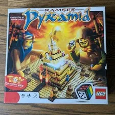 LEGO Games: Ramses Pyramid (3843) 100% Complete w/ Instructions and Rules MINT!
