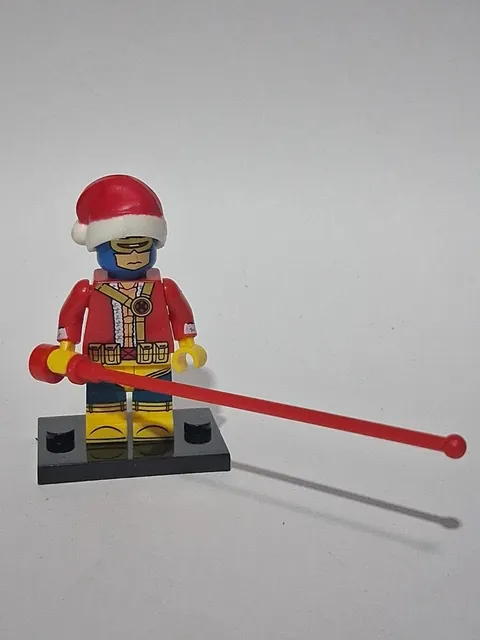 Cyclops Rare XmCustom Lego Minifig Dc Super Hero Dawn Of Justice Santa Christmas