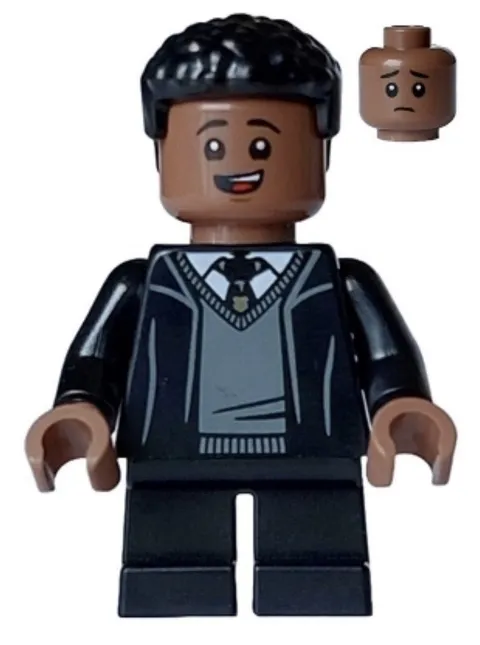 Minifigure hp471 Dean Thomas - Hogwarts Robe, Black Tie