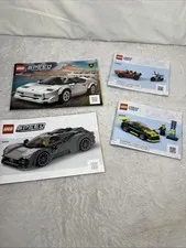 Mixed Lot Lego Instruction Manuals Speed 76915 76908 City 60383 60392