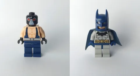 lego batman bat 022, bat021 batman blue and bane 7786