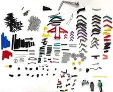 Vintage LEGO Technic Parts Lot - 8456 Fiber Optic Multi Set Beams Gears Wings