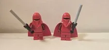 2x 2014 Lego Death Star Troopers - Imperial Royal Guard sw0521 Minifig Complete