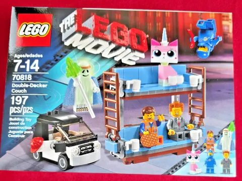 ▶▶ RETIRED ▰ 2014 ◀◀ LEGO 70818  ▶▶ Double-Decker Couch ▶NEW◀ LEGO Movie  ▰▰▰