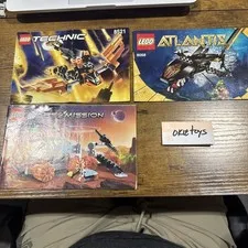 Lego 8521, 8058, 7648 Instructions Manual Only