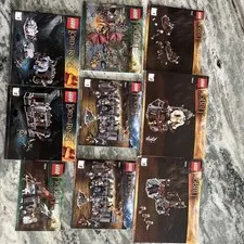 Lego Hobbit Manuals 79010, 79018, 79014, 9473, 79015