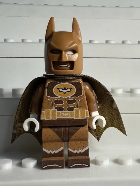 LEGO x BrickLuv Custom Printed Minifigure Gingerbread Batman