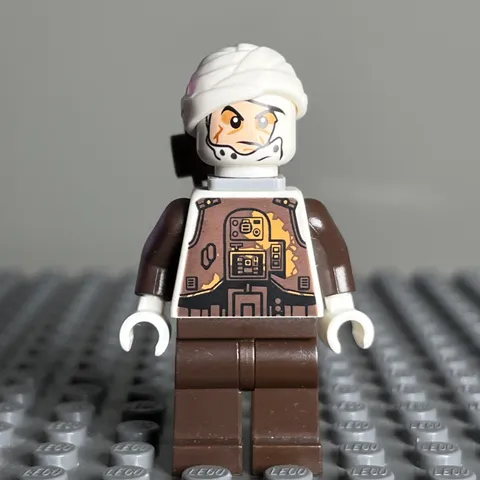 Lego Dengar Minifigure White Torso Star Wars 75167 75145 sw0751 - 2D2