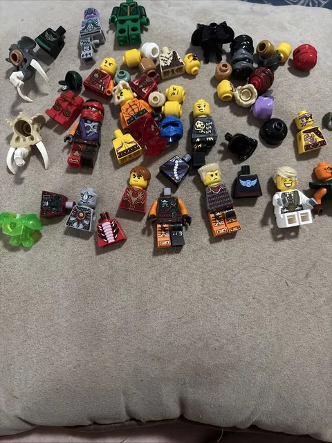 Lego Mini Figure Minifigure People Incomplete People And Head Pieces