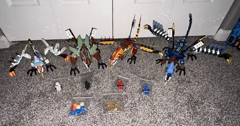 Lego Ninjago Golden Weapons Dragon Sets