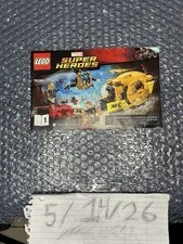 Lego Marvel Super Heroes 76080 Instruction Manual Only Book #1