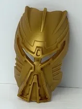 Original LEGO Bionicle Kanohi Ignika Mask of Life #8998 Pearl Gold-Ultra Rare