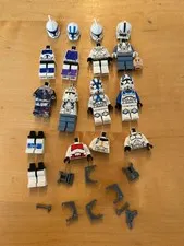 LEGO Star Wars Clone Troopers Minifigure Parts Lot