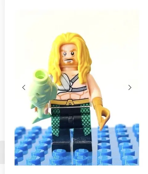 LEGO Aquaman minifigure 71026 Super Heroes DC CMF Series Justice League