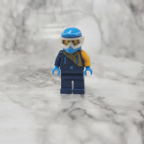 Lego Arctic Snowmobile Driver Minifigure City 60196