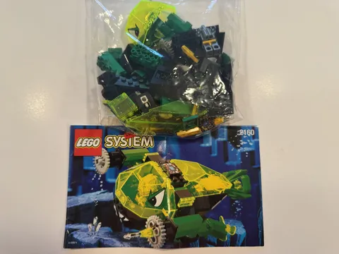LEGO Aquazone: Crystal Scavenger (2160) 100% Complete with instructions, no box