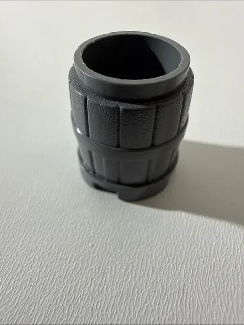 Lego x2 Dark Bluish Gray 2x2x2 Barrels, 2489 (028-423)