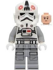 LEGO® Minifig sw1537 - AT-AT Driver - White and Light Bluish Gray Suit