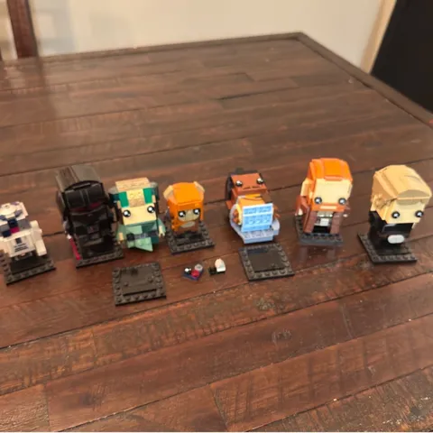 LEGO Star Wars BrickHeadz Lot Darth Vader R2-D2 Obi-Wan Luke Skywalker Lando