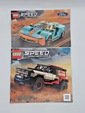 Lego Speed Champions Ford GT Heritage Edition Bronco R 76905 Instruction Manuals