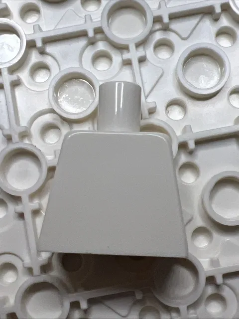 LEGO 973 White Torso Plain