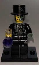 LEGO Minifigures Series 10 Mr. Good and Evil w/ Top Hat & Bottle 71001