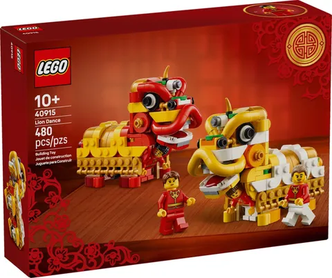 LEGO Seasonal Chinese Traditional Festival: Lion Dance (40915) New in Sealed Box
