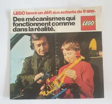 old lego technic catalogue / brochure from France