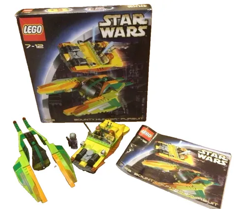 LEGO 7133 Bounty Hunter Pursuit Star Wars Episode II 2002 Minifigure