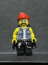 Motorcycle Mechanic - LEGO Minifigure - Series 10 - #71001 - No Wrench