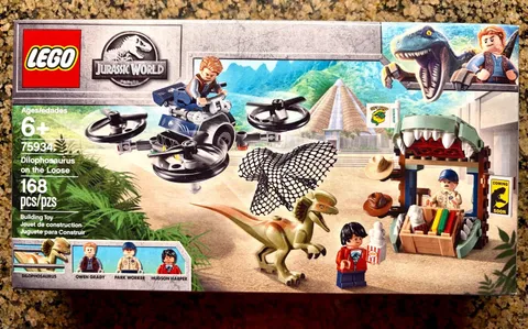 LEGO Jurassic World 75934 Dilophosaurus on the Loose - New Sealed Retired